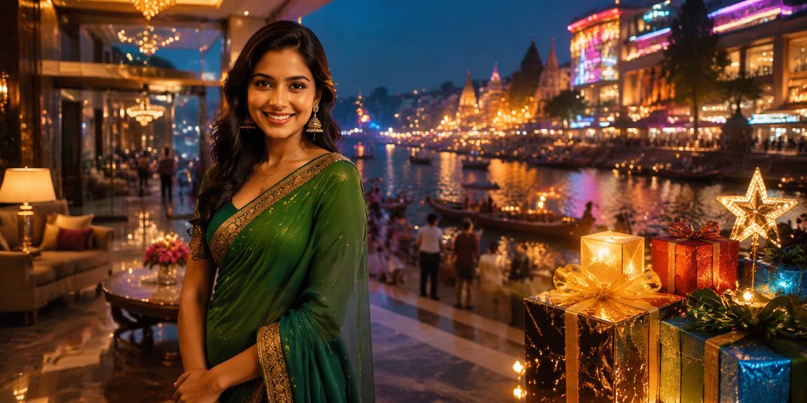 Festive casino enjoyment at Varanasi ghat